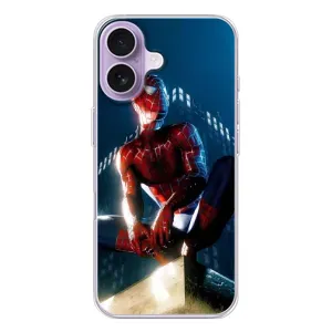 Чехол Супергерой Человека Паука на iPhone 17 (Паук на доме)