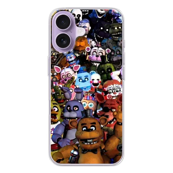 Чехол с рисунком «Персонажи Фредди» для iPhone 17