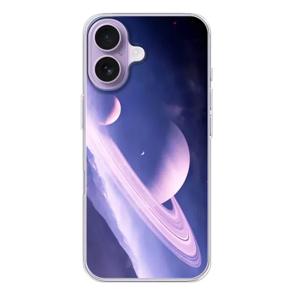 Чехол с рисунком «Планета в космосе» для iPhone 17