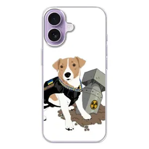 Чохол з принтом Песика Патрон для iPhone 17 (Пес Патрон з ракетою)