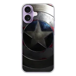 Чехол с Щитом Капитана Америки на iPhone 17 (Ретро Щит Капитана)