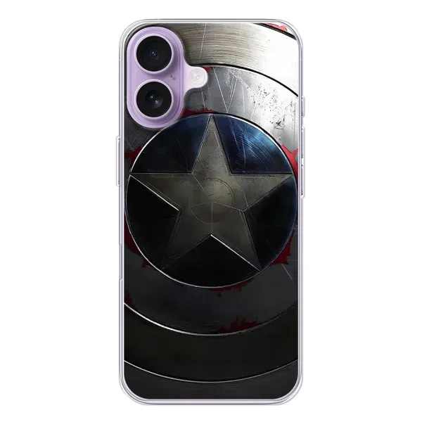 Чехол с рисунком «Ретро Щит Капитана» для iPhone 17 Чехол с рисунком «Ретро Щит Капитана» для iPhone 17