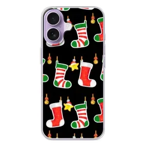 Силиконовый бампер на рождество для iPhone 17 (Рождественские подарки)