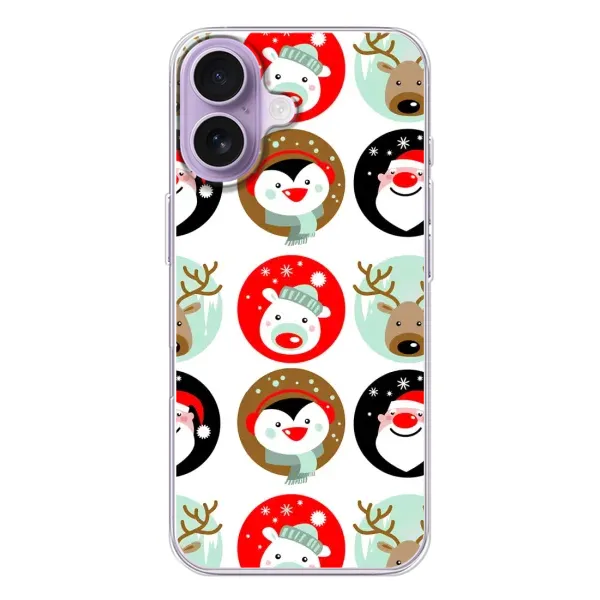 Чехол с рисунком «Рождественский принт» для iPhone 17 Чехол с рисунком «Рождественский принт» для iPhone 17