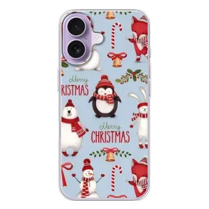 Чехол Санта Клаус для iPhone 17 (Рождественский)