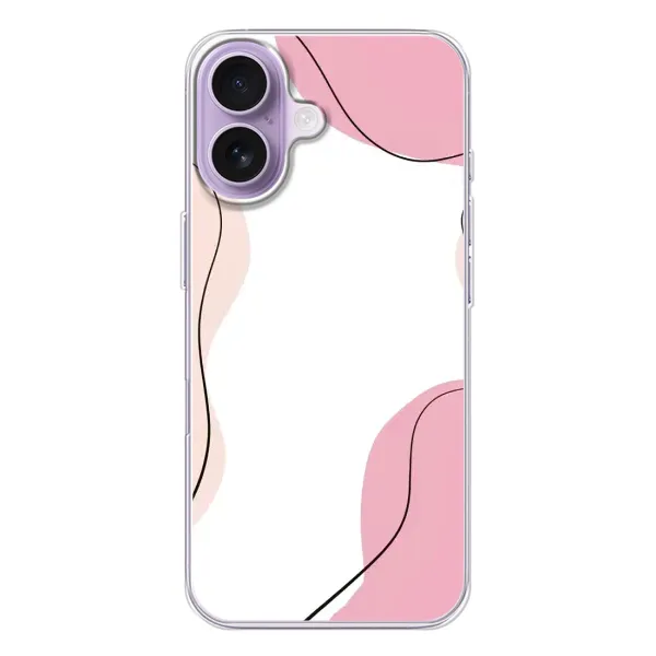 Чехол с рисунком «Розовый фон» для iPhone 17 Чехол с рисунком «Розовый фон» для iPhone 17