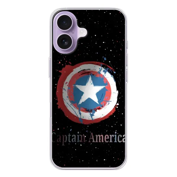 Чехол с рисунком «Щит Капитана» для iPhone 17 Чехол с рисунком «Щит Капитана» для iPhone 17