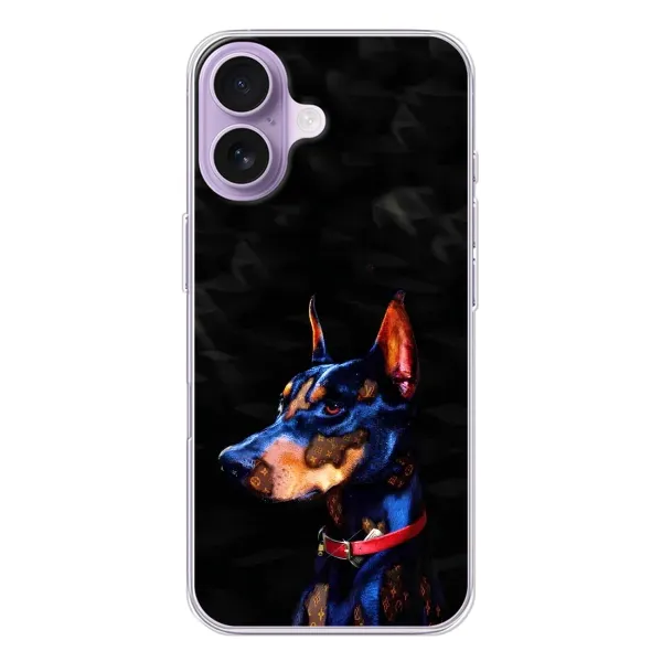 Чехол с рисунком «Собака Мопс» для iPhone 17 Чехол с рисунком «Собака Мопс» для iPhone 17