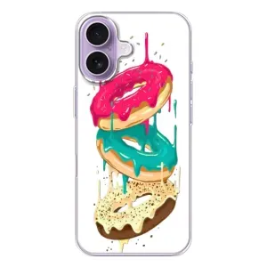 Чехол с изображением вкусной еды для iPhone 17 (Сочные пончики)