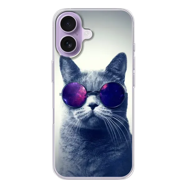 Чехол с рисунком «Стильный КОТ» для iPhone 17