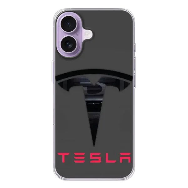 Чехол с рисунком «Logo TESLA» для iPhone 17 Чехол с рисунком «Logo TESLA» для iPhone 17