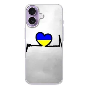 Силіконовий Чохол на iPhone 17 (Я-Україна) (Українська кардіограма)