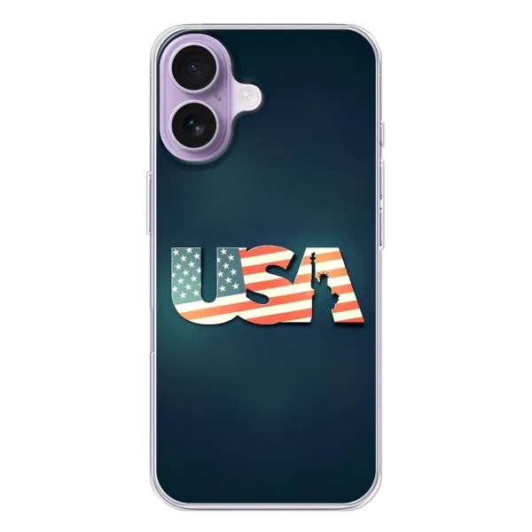 Чохол з малюнком «USA» для iPhone 17