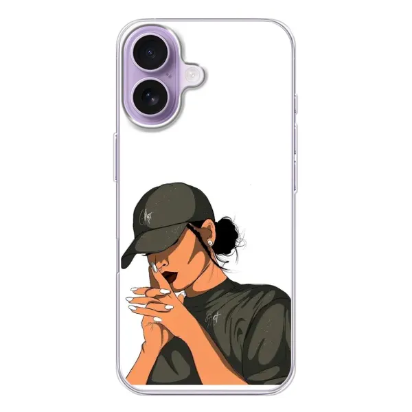 Чехол с рисунком «В зеленом» для iPhone 17