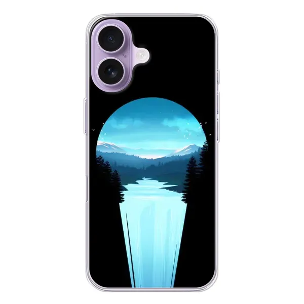 Чохол з малюнком «Синій Водоспад» для iPhone 17 Чохол з малюнком «Синій Водоспад» для iPhone 17
