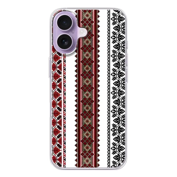Чехол с рисунком «Вышиваночки» для iPhone 17 Чехол с рисунком «Вышиваночки» для iPhone 17