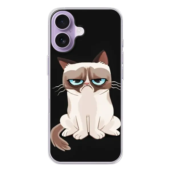 Чехол с рисунком «Взгляд кота» для iPhone 17
