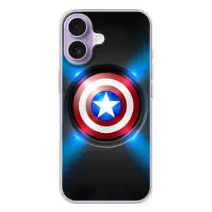 Чехол с Щитом Капитана Америки на iPhone 17 (Яркий Щит Капитана)