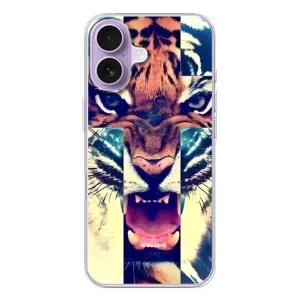 Чохли з зображенням різних тварин на iPhone 17 (Яскравий Тигр)
