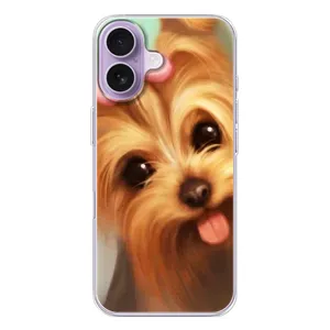 Чохол (ТПУ) Милі песики для iPhone 17 (Йоркширський тер'єр)