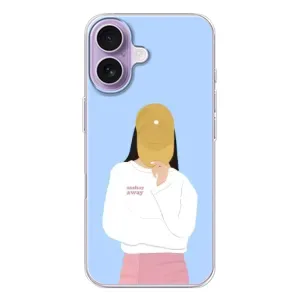 Силиконовый Чехол на iPhone 17 с картинкой Стильных Девушек (Желтая кепка)