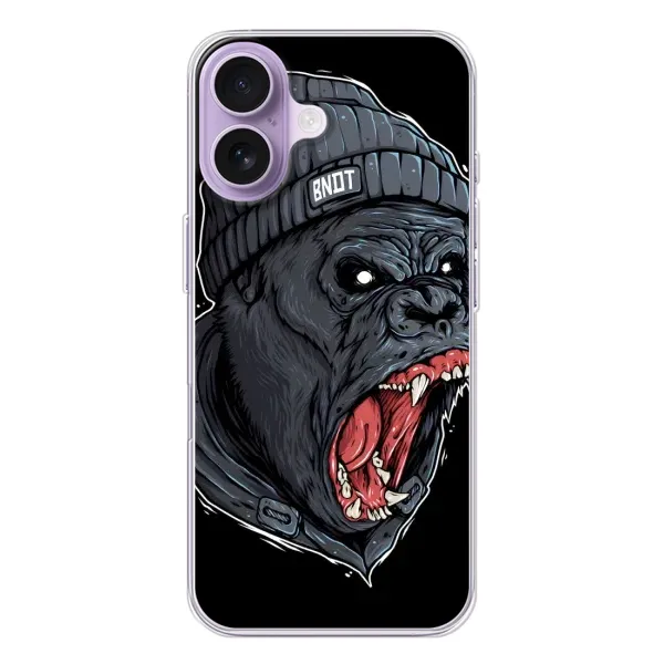 Чехол с рисунком «Злая Обезьяна» для iPhone 17 Чехол с рисунком «Злая Обезьяна» для iPhone 17