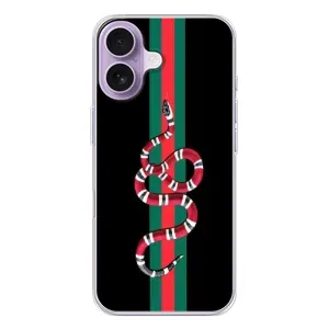 Чехлы Бренд GUCCI для iPhone 17 (Змей Гуччи)