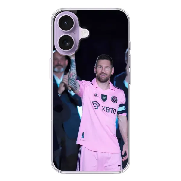 Чехол с рисунком «Золотой мяч Месси» для iPhone 17