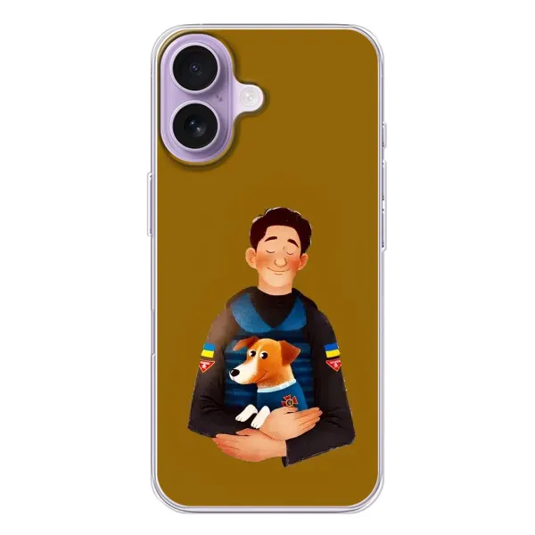 Чехол с рисунком «ЗСУ Патрон» для iPhone 17