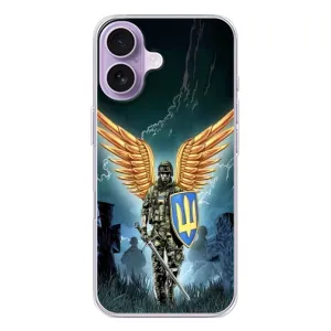 Патриотический Чехол для iPhone 17 (ЗСУ з крильями)