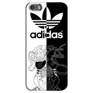 Чехол в стиле "Адидас" для Айфон 5 / 5с / СЕ (Adidas шнурки)