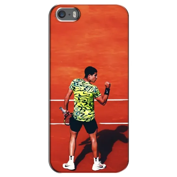 Чехол с рисунком «Алькарас Теннисист» для iPhone 5 / 5s / SE Чехол с рисунком «Алькарас Теннисист» для iPhone 5 / 5s / SE