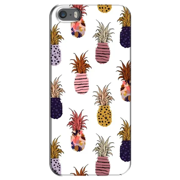 Чехол с рисунком «Ананасы» для iPhone 5 / 5s / SE Чехол с рисунком «Ананасы» для iPhone 5 / 5s / SE