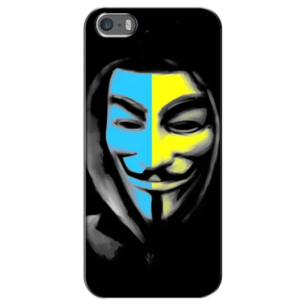 Чохол з малюнком «Анонімус патріот» для iPhone 5 / 5s / SE Чохол з малюнком «Анонімус патріот» для iPhone 5 / 5s / SE