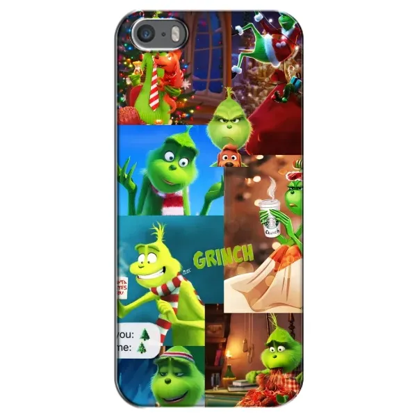 Чехол с рисунком «Арт Гринч» для iPhone 5 / 5s / SE Чехол с рисунком «Арт Гринч» для iPhone 5 / 5s / SE