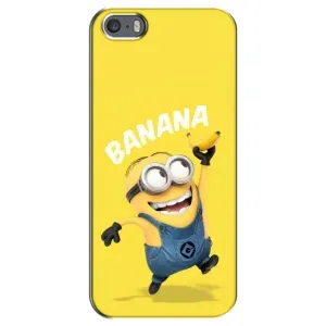 Мультяшний принт на Чохол для Айфон 5 / 5с / СЕ (Banana)