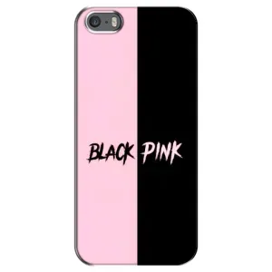 Чехол с рисунком «BLACK PINK» для iPhone 5 / 5s / SE