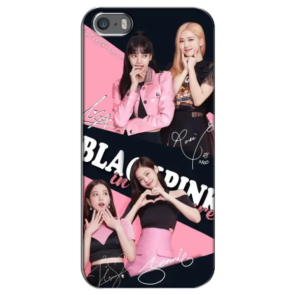 Чехол с рисунком «BLACKPINK» для iPhone 5 / 5s / SE