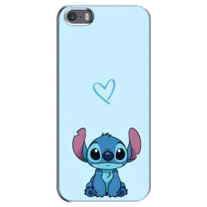 Чехол с рисунком «Голубой Стич» для iPhone 5 / 5s / SE