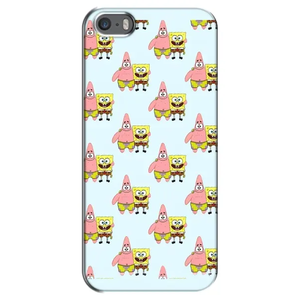 Чехол с рисунком «Боб и Патрик» для iPhone 5 / 5s / SE