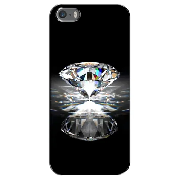 Чехол с рисунком «Бриллиант» для iPhone 5 / 5s / SE