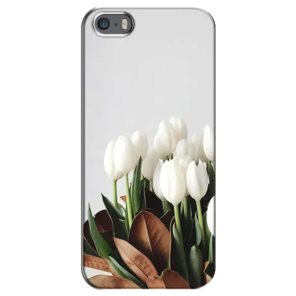 Чехол с рисунком «Букет тюльпанов» для iPhone 5 / 5s / SE Чехол с рисунком «Букет тюльпанов» для iPhone 5 / 5s / SE