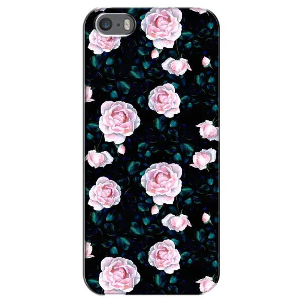 Чехол с рисунком «Чайные розы» для iPhone 5 / 5s / SE Чехол с рисунком «Чайные розы» для iPhone 5 / 5s / SE