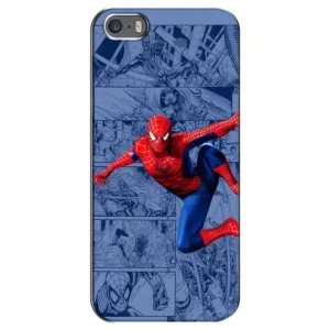 Силиконовый Чехол для iPhone 5 / 5s / SE (Человек Паук)