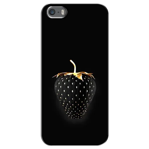 Чехол с рисунком «Чёрная клубника» для iPhone 5 / 5s / SE Чехол с рисунком «Чёрная клубника» для iPhone 5 / 5s / SE
