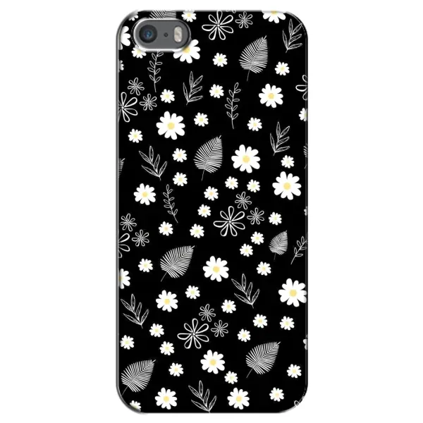 Чехол с рисунком «цветение на чорном» для iPhone 5 / 5s / SE Чехол с рисунком «цветение на чорном» для iPhone 5 / 5s / SE