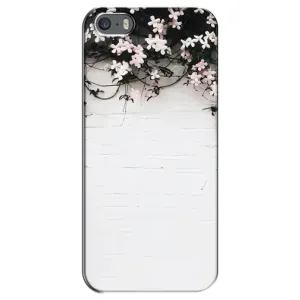 Чехлы с тематикой "ЦВЕТЫ" на iPhone 5 / 5s / SE (Цветы на стене)