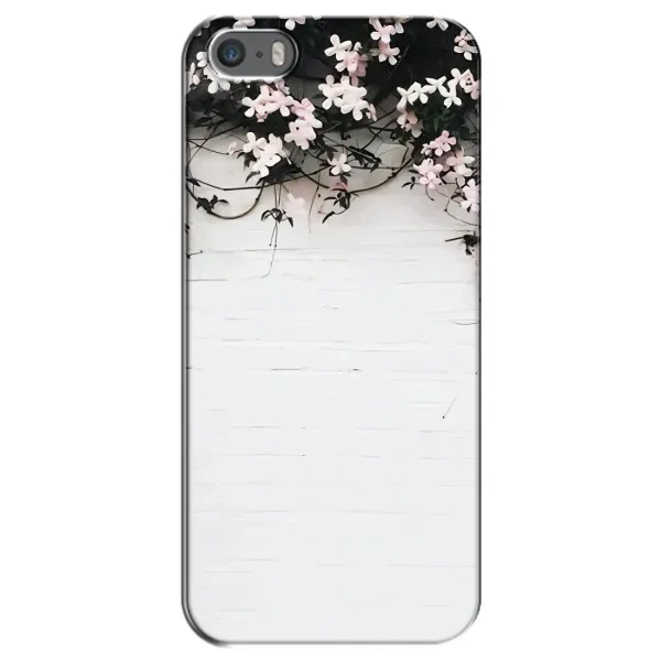 Чехол с рисунком «Цветы на стене» для iPhone 5 / 5s / SE Чехол с рисунком «Цветы на стене» для iPhone 5 / 5s / SE