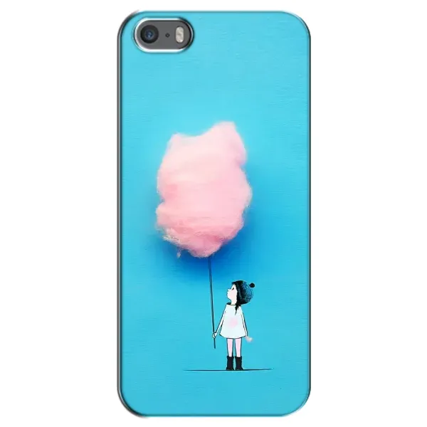 Чохол з малюнком «Дівчинка з хмаринкою» для iPhone 5 / 5s / SE Чохол з малюнком «Дівчинка з хмаринкою» для iPhone 5 / 5s / SE