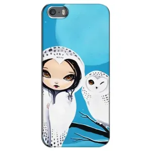 Чохли з принтом СОВИ для iPhone 5 / 5s / SE (Дівчинка Сова)